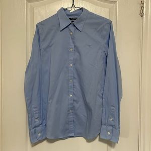 Ralph Lauren Non-Iron Fitted Blue Button Up